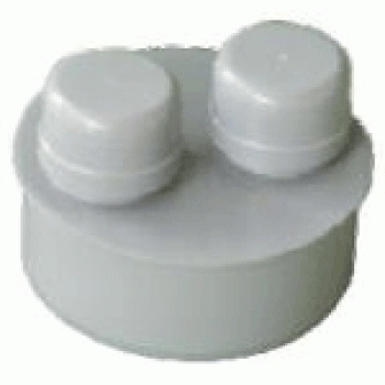 Gaisa vārsts DN 110, PP, pelēks