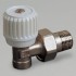 Radiatora rokas regulators, leņķa 1/2"RS712 F lodējams