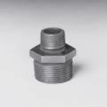 Čuguna pāreja 1"1/2x3/4"MM, melna