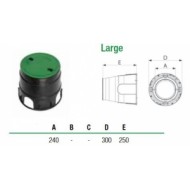 Apaļa šahta 300xH250mm LARGE