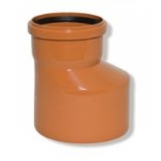 KG ārdarbu redukcija DN 160/110, PP, oranža