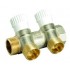 Kolektors 3/4"xM(24x19) CP434 4-ceļu, ar noslēgvārstu