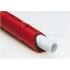 PE-X/AL/PE-X caurule ar izolāciju D26x3.0, sarkana (50m),AL-Cobrapex