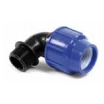 PE kompresijas līkums D25x3/4"M