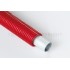 PE-X/AL/PE-X caurule ar gofrētu apvalku D20x2.0,sarkana (50m),AL-Cobrapex