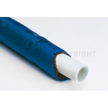 PE-X/AL/PE-X caurule ar izolāciju D16x2.0, zila (50m),AL-Cobrapex