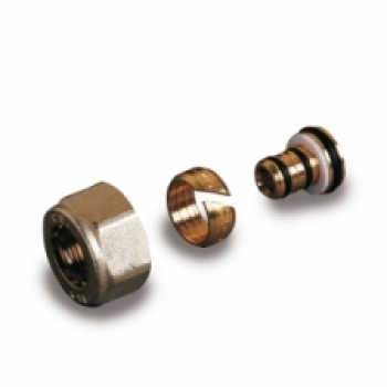 Kompresijas pievienojums M(24x19)-16x2mm TP97 PE-X c.