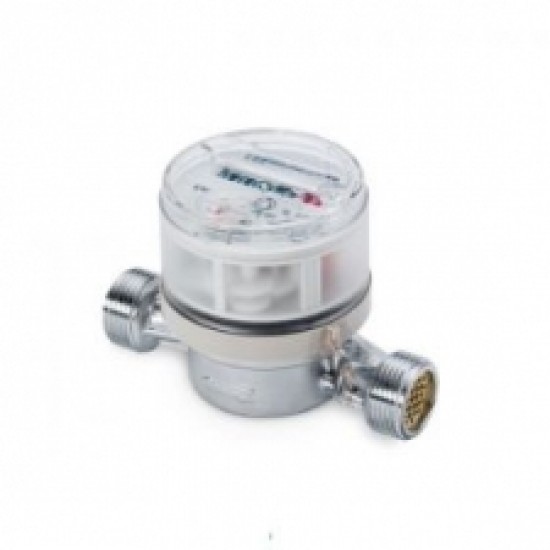 Dzīvokļa skaitītājs DN20-Q3, 130mm, a.ūd., ar saskrūvēm