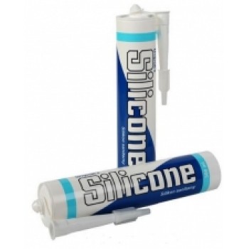 Sanitārais silikons 300ml balts, Unipak
