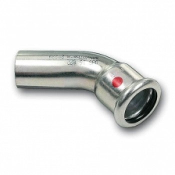 SANHA-Therm cinkota tērauda līkums 45G MF 15x15