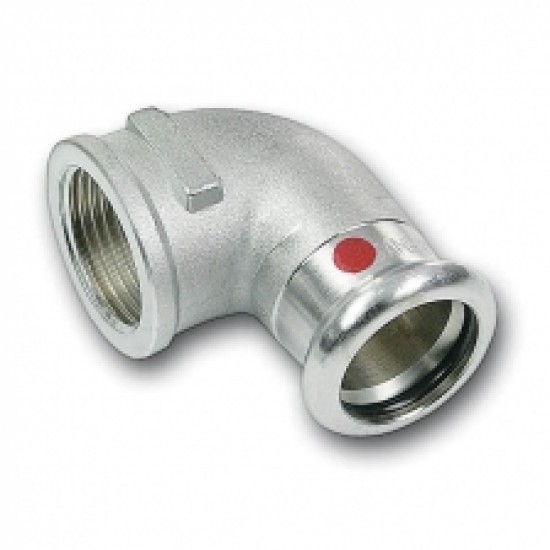 SANHA-Therm cinkota tērauda līkums 90°F 15x1/2"