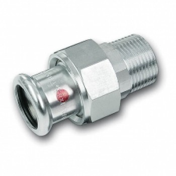 SANHA-Therm cinkota tērauda saskrūve 15x1/2"M