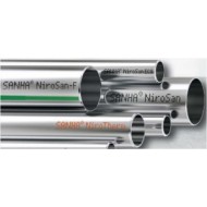 Nirotherm caurule stieņos 15 x 0,6 mm, AISI 304