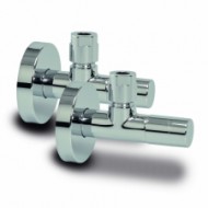 Noslēgvārstu komplekts 1/2x3/8",S53 hroms