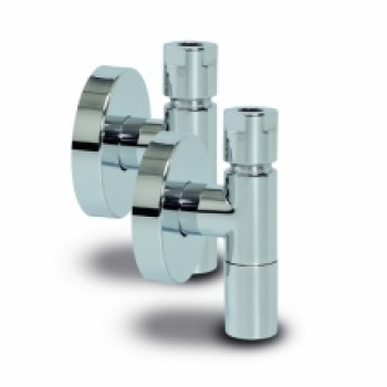 Noslēgvārstu komplekts 1/2x3/8",S54 hroms