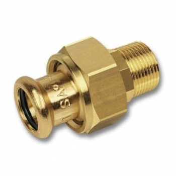Cu-PRES saskrūve 15x1/2"M (konuss)