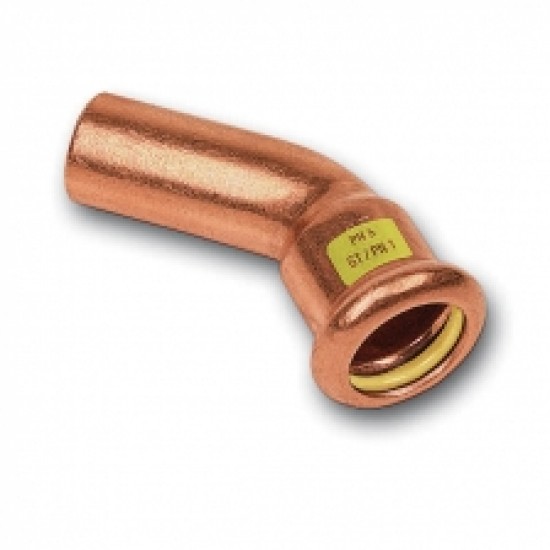 Gāzes Cu-PRES līkums 45gr MF 18