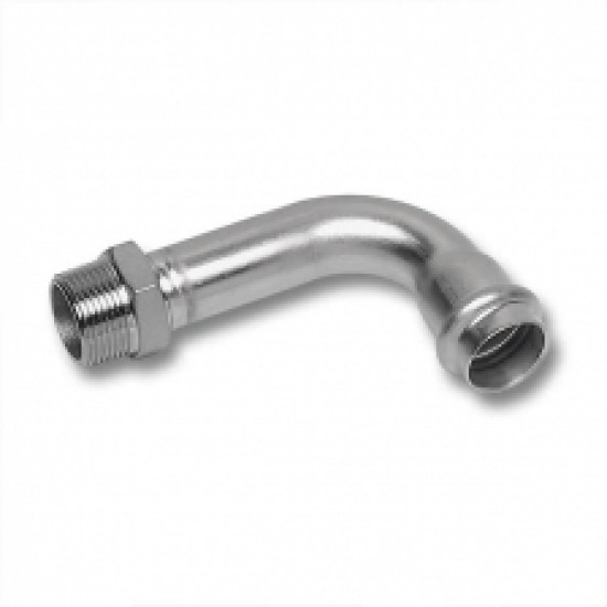 NiroSan pres līkums 90°M 22x3/4"slaids
