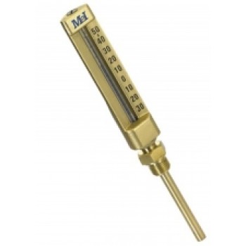 Monobloka termometrs 110*50mm,0..+120°C,vertikāls