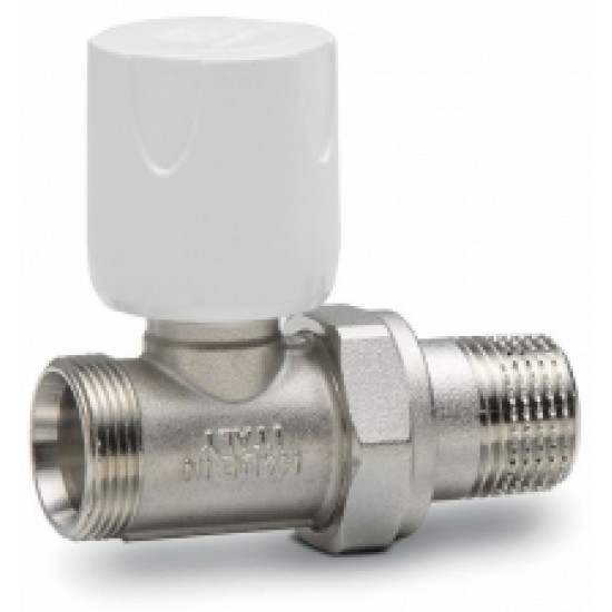 Radiatora rokas regulators, taisns 1/2"RD111 M(24x19)