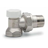 Balansventilis radiatoram, leņķa DS122 1/2" F