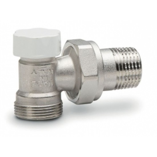 Balansventilis radiatoram, leņķa DS132 1/2" M(24x19)