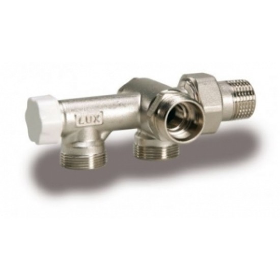 Radiatoru slēgums M371 1/2",sienas piev.,100% caurpl.