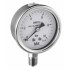 Manometrs AISI316  korp. D100, 0-10bar,1/2",CL1.6, vertikāls