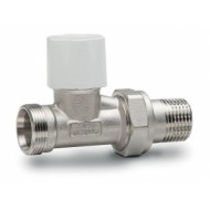 Balansventilis radiatoram, taisns DD31/A 1/2" G3/4EK