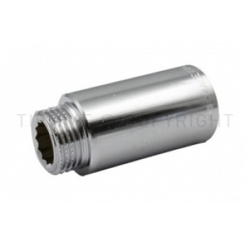 Vītnes pagarinātājs MF1/2"10mm, hromēts