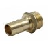Štuceris ar ārējo vītni M1/2"x15mm, misiņš
