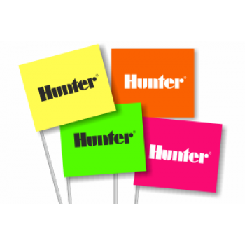 Karodziņš HUNTER, dzeltens/melni burti, FY/B