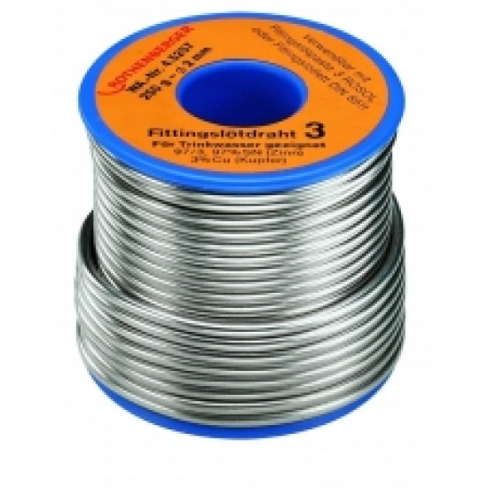 Lodalva 3, 250gr, S-Sn97Cu3, 3mm