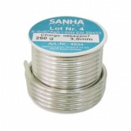 Lodalva No.4, S-Sn97Ag3, 3mm (sudrabs), SANHA