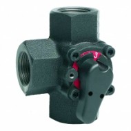 Trīsceļu vārsts 1" Kvs10,čuguns, Honeywell