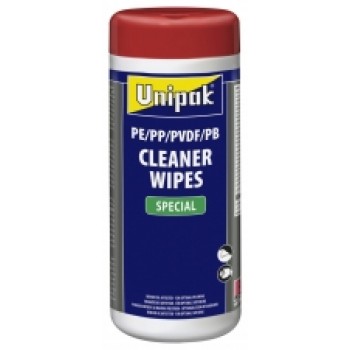 Unipak tīrīšanas salvetes PE/PP/PVDF/PB caurulēm (100gb)