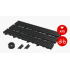 Garāžas kompl. 3m plastikas režģis (2×gala noslēgi, 1×izvads DN110), A15