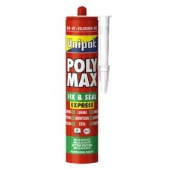 Poly Max Fix & Seal Express Crystal līmējošs hermētiķis, Unipak