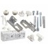 Pievienojumu komplekts radiatoram (3 stiprin.,atgais,korķis) 658402