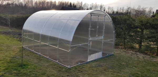 Siltumnīca KLASIKA TUBE 3x4m (12m2) ar