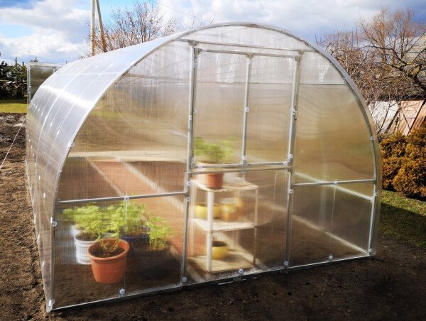 Siltumnīca KLASIKA TUBE 3x10m (30m2) ar