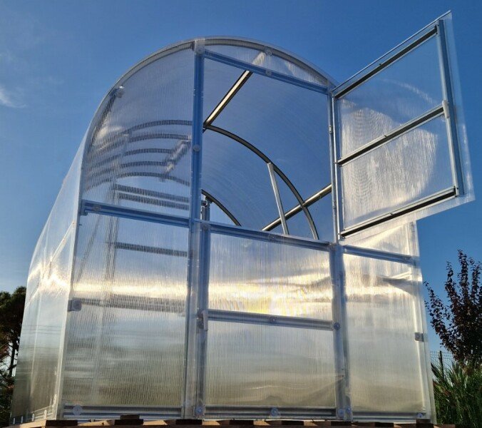 Siltumnīca KLASIKA SLIM 2x6m (12m2) ar