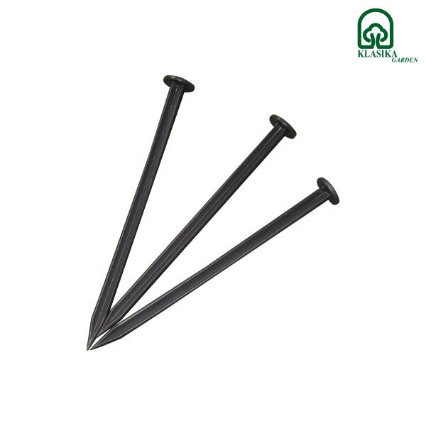 Plastmasas naglas zāliena apmalei 25 cm