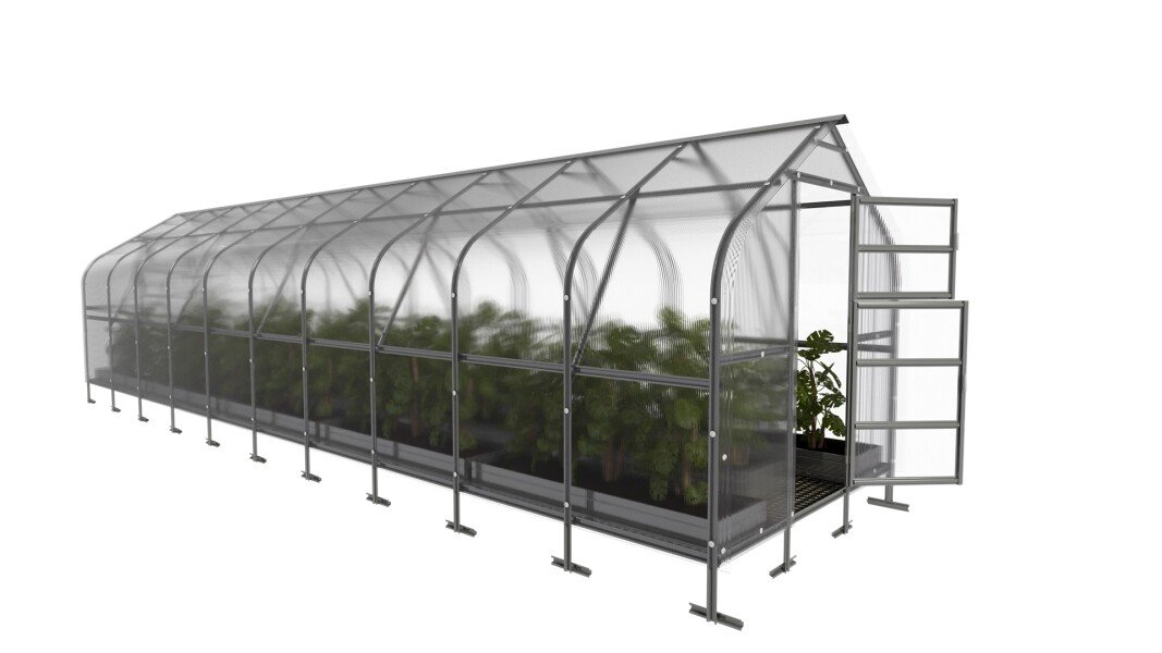 Siltumnīca KLASIKA DROP 2,5x12m ar