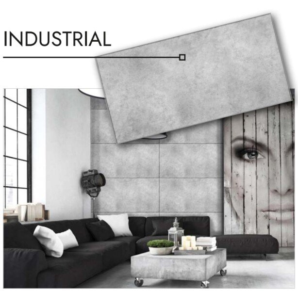 Dekoratīvais sienas apdares panelis INDUSTRIAL 500x1000mm