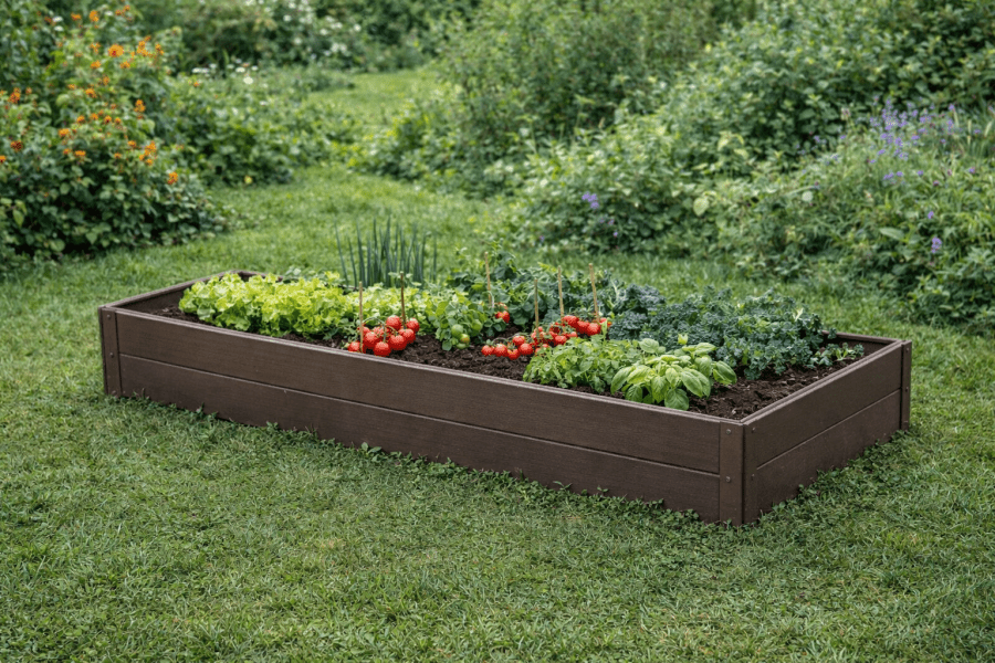 Paaugstinātā dārza dobe KLASIKA Woodlook 1500x500x200