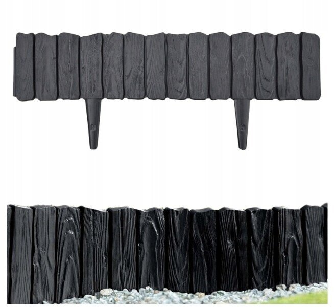 Dekoratīvā zāliena apmale WOOD 58 ×