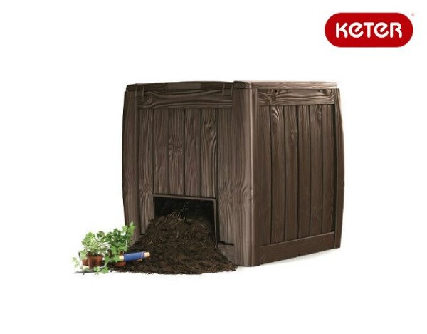 Komposta kaste Keter DECO ar pamatni