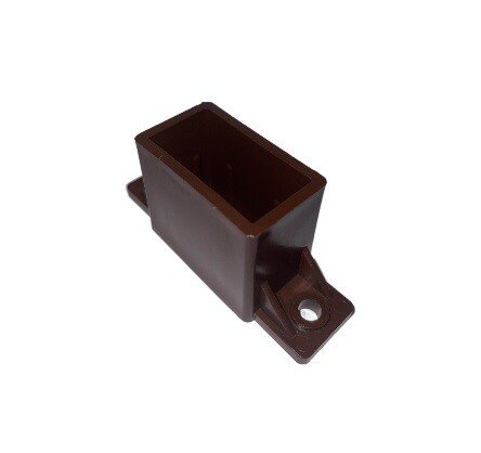 Horizontālā profila PVC turētājs 20x40 mm