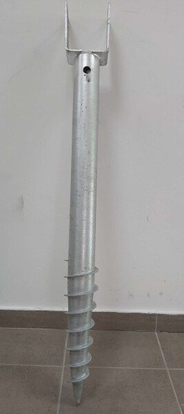Skrūvpālis U veida 70x100x1000mm HDG